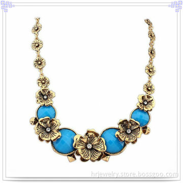 Alloy Jewelry Beaded Necklace Imitation Jewelry (NK1078)